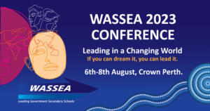 WASSEA 2023 Conference banner - Leading in a Changing World